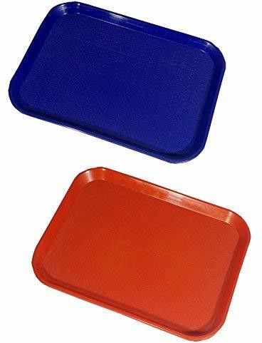 Tray Platter Rectangular Shape Plastic Trays for Drink Breakfast Tea Dinner Coffee Salad Food for Dinning Table Home Kitchen 11x14 Inches (p2) Tray-image-31
