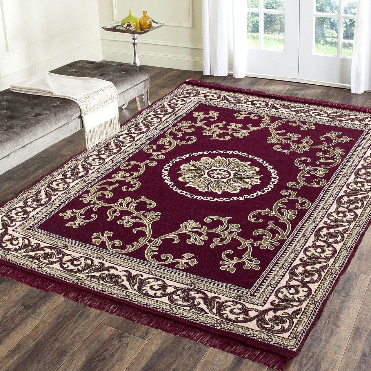 bellagence Multicolor Cotton Carpet-picture-25