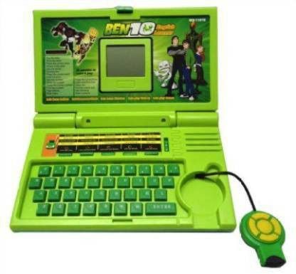 khilona bazar Ben10 English Learner Kids Laptop (Green)-picture-24