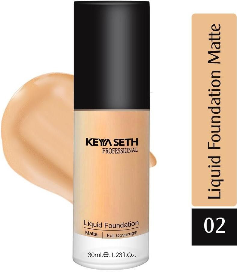 keya seth aromatherapy Full Coverage Liquid Matte Foundation-Shade 02 Foundation-picture-11