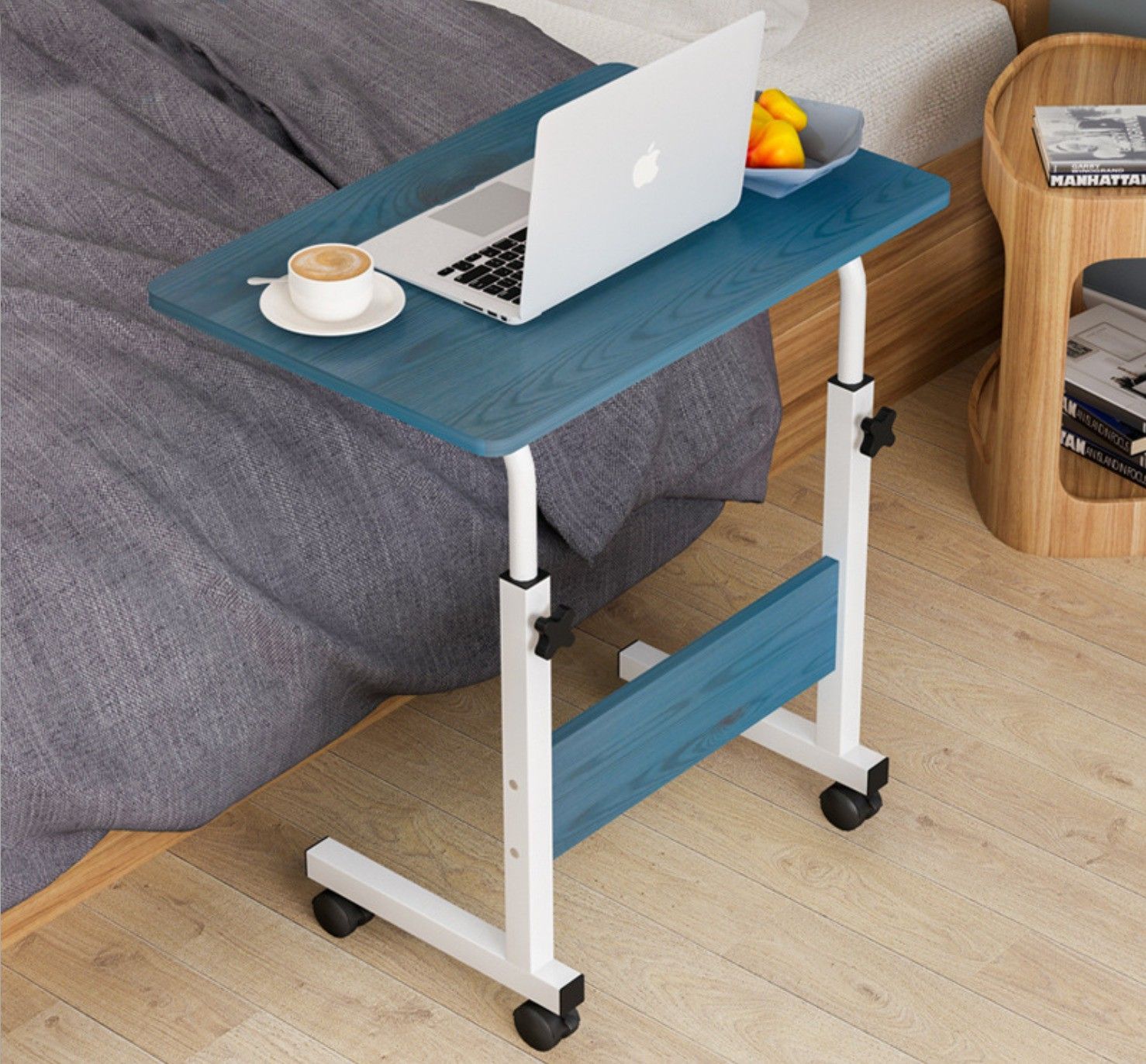 furn master Wood Portable Laptop Table-picture-17