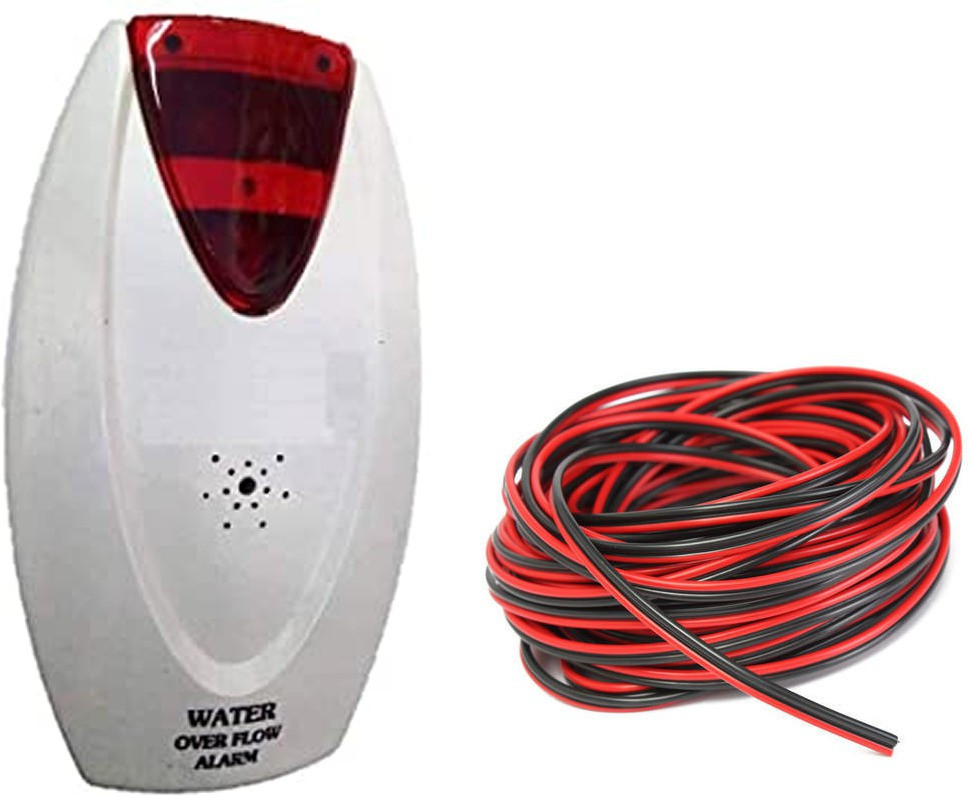 CraftQua Water Tank Overflow Alarm(White) Wired Sensor Security System Wired Sensor Security System image 1
