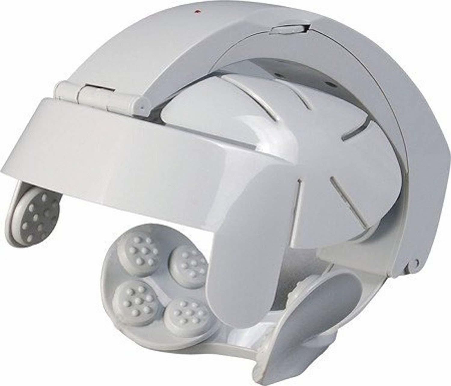 Head Massager Health Care Smart Scalp Massage Brain Helmet Relax Brain Acupuncture Points Stress Release Easy-Brain Massager Machine Vibration Massage-image-29