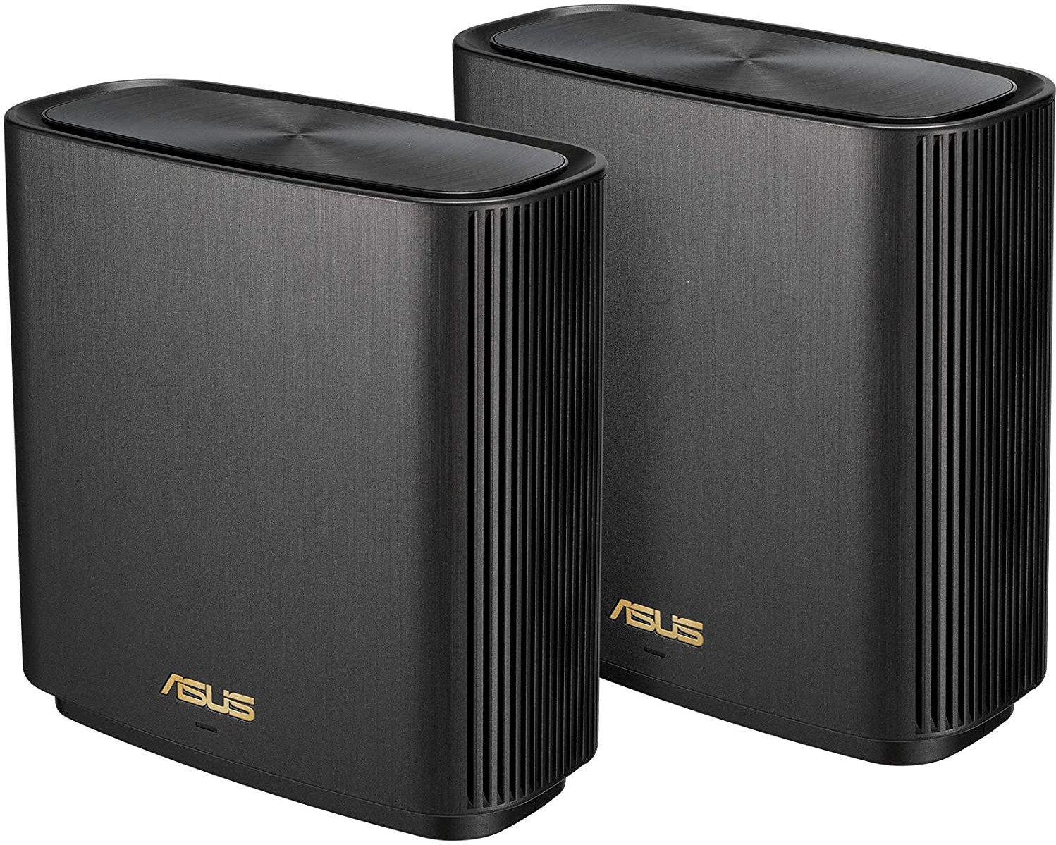 ASUS ZenWiFi AX (XT8) 2 Pack Mesh Router 2.4 GHz, 5 GHz 6600 Mbps Wifi Speed Tri Band Internal Antenna MiFi (Sim Based) image 1