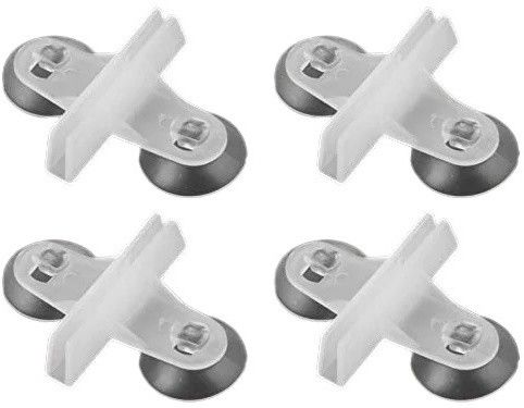 ararat Aquarium Glass Divider for Fish Tank Partition White (Pack of 4) Aquarium Tool-picture-17