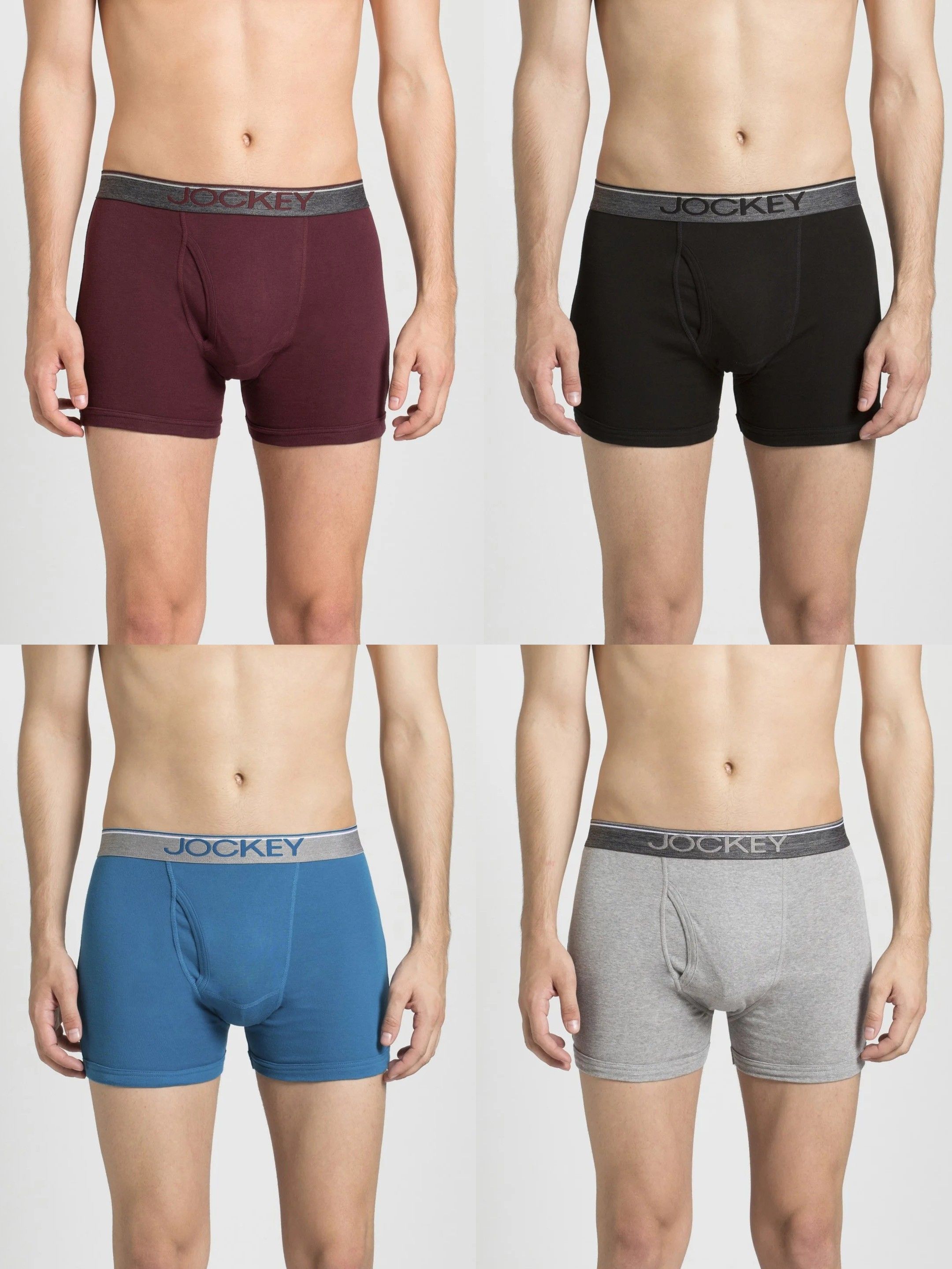jockey Pack of 4 Solid Men Brief-picture-26