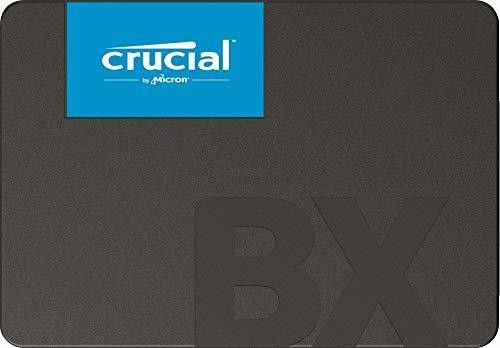 Crucial BX500 240 GB Laptop, Desktop Black SATA Internal Solid State Drive (SSD) (CT240BX500SSD1)