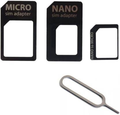 Pitambara Nano SIM Card Micro SIM Card to Standard Adapter Sim Adapter image 1