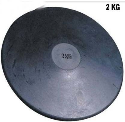 PU Black discus throw 2kg Plastic Discus Throw Disc