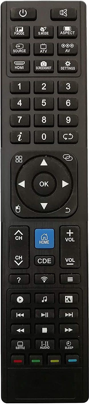 LipiWorld LCD LED Smart TV Remote Control Compatible for CloudWalker CloudWalker (USB Dongle Not Included Without Air Mouse Remote) Remote Controller image 1