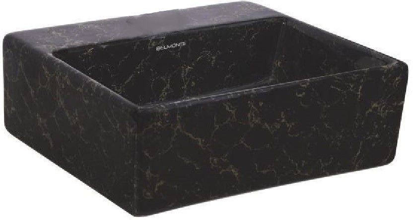 Ceramic Designer / Rectangle / Color Table Top / Over Counter / Wall Mount Wash Basin for Bathroom Minova-06 Counter Top-image-13