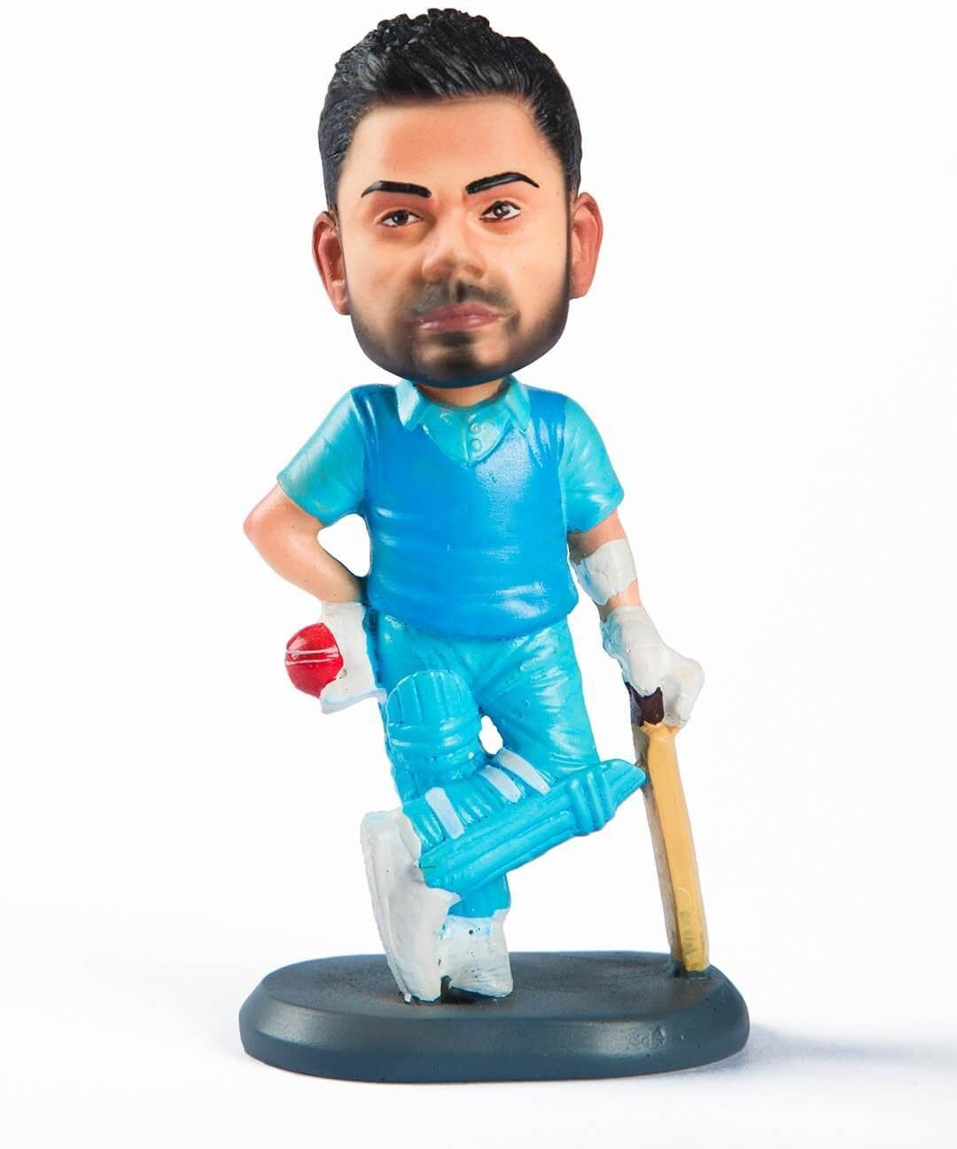 Virat Kohli Car Decoration Bobblehead Action Figure-image-29