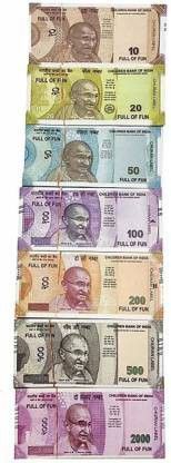 ombo (20 Each x 7=140 Nakli Note) Playing Indian Currency Notes for Fun Paper Kids churan wale Note (( Nakli Note-10,20,50,100,200,500,2000 )) Nakli Indian Notes Gag Toy Nakli Indian Notes Gag Toy-image-21