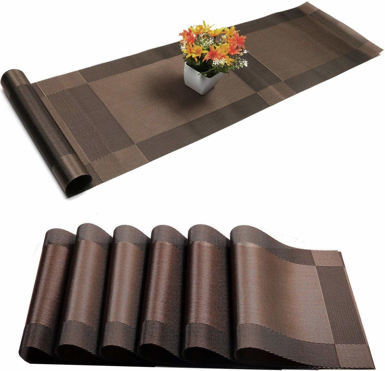 Rectangular Pack of 7 Table Placemat-image-39