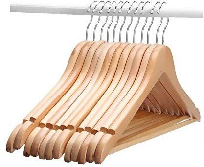 star work wooden hanger Wooden Shirt Pack of 10 Hangers For Shirt-picture-16