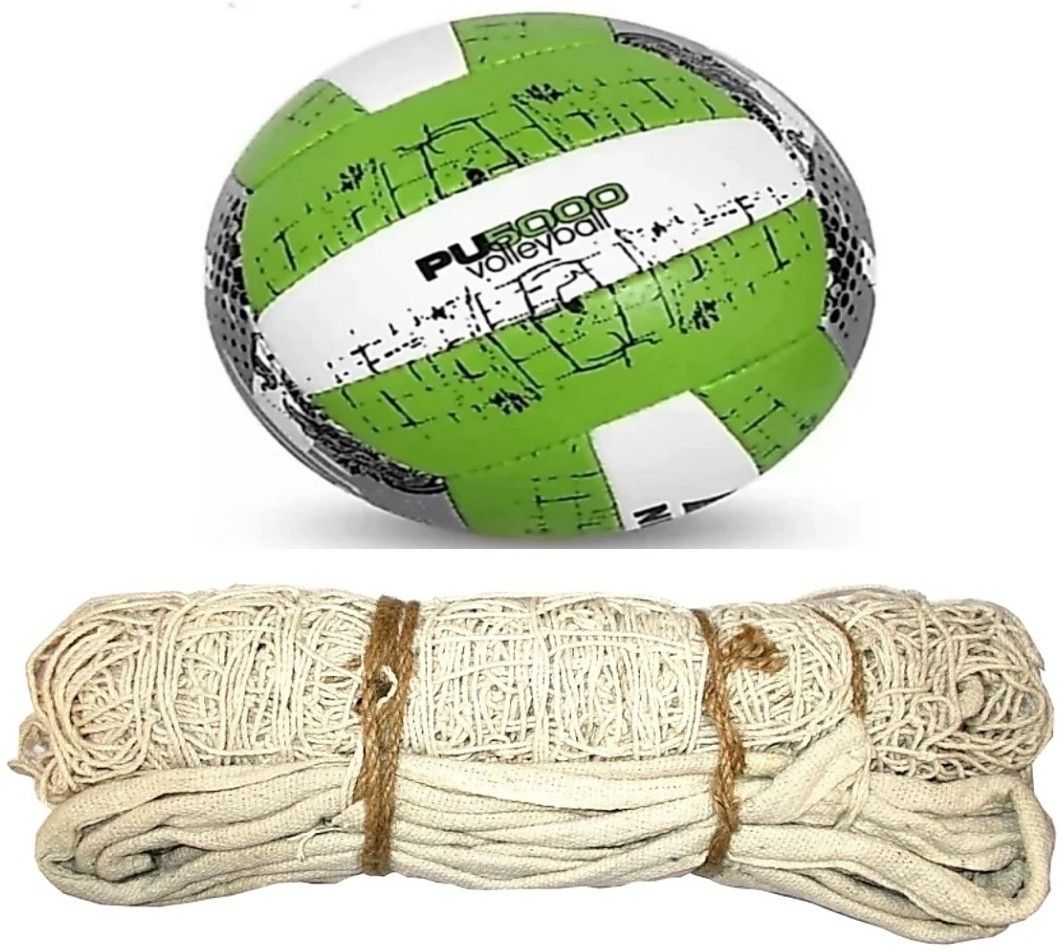 5454 cotton net with volleyball Volleyball - Size: 4-image-2