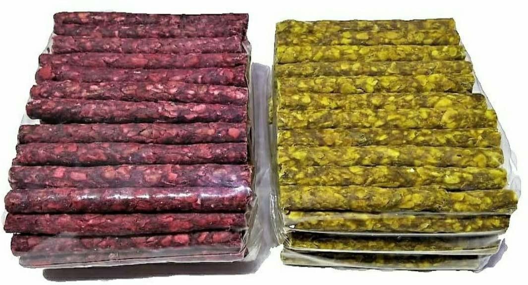 puppy buddy Chew Sticks Munchy Flavours 1 Kg. Dog Snacks Treats (500g Chicken & 500g Mutton Mutton, Chicken Dog & Cat Chew-picture-29