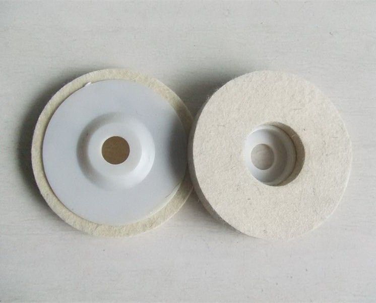 ess aar Wool Polishing Wheel Buffing Pad for polishing stainless steel, metal, marble, glass ceramic, 4 Inch (Set of 2) Metal Polisher-picture-16
