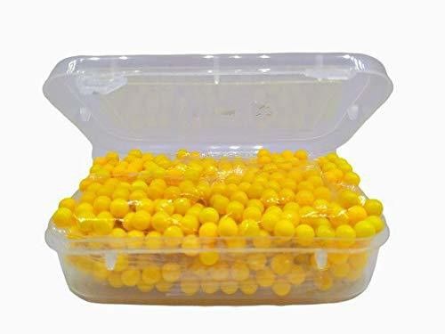 kd and sons 500 pcs 6 mm Plastic bb Bullets for Toy Gun & air Gun with Container || Yellow Colour Darts & Plastic Bullets-picture-12