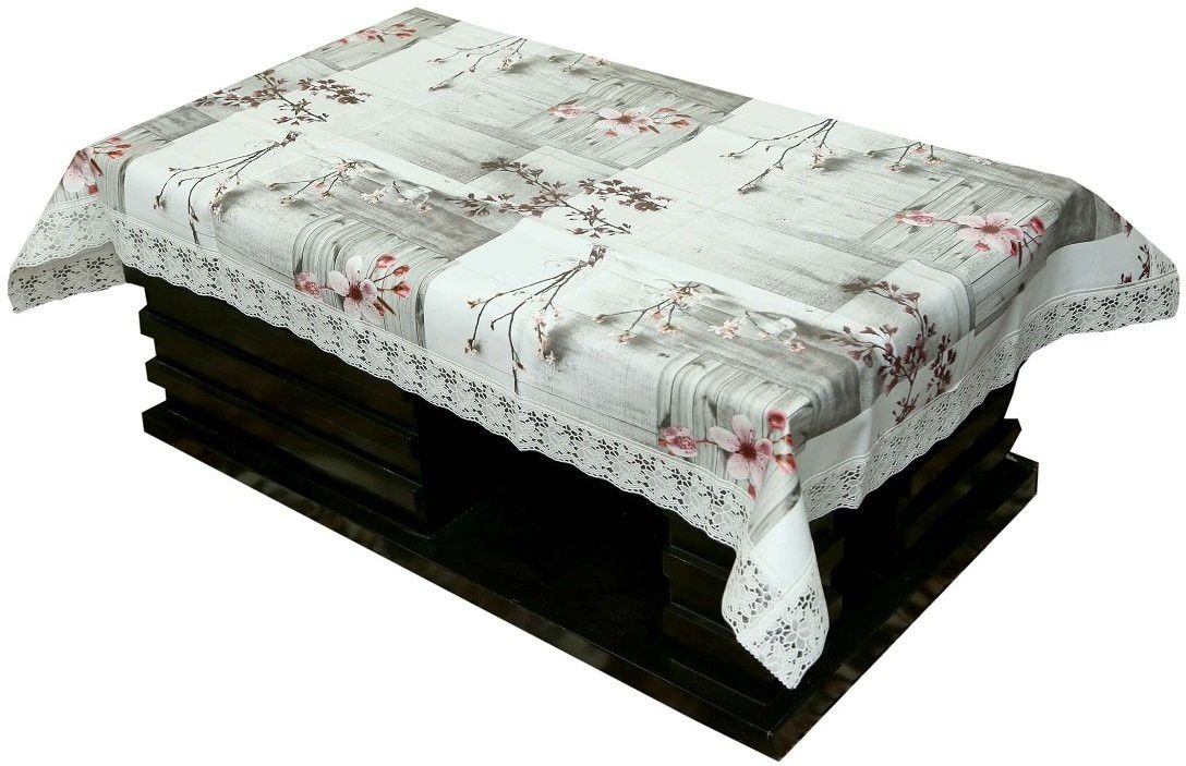 PVC 4 Seater Floral Table Cover-image-27