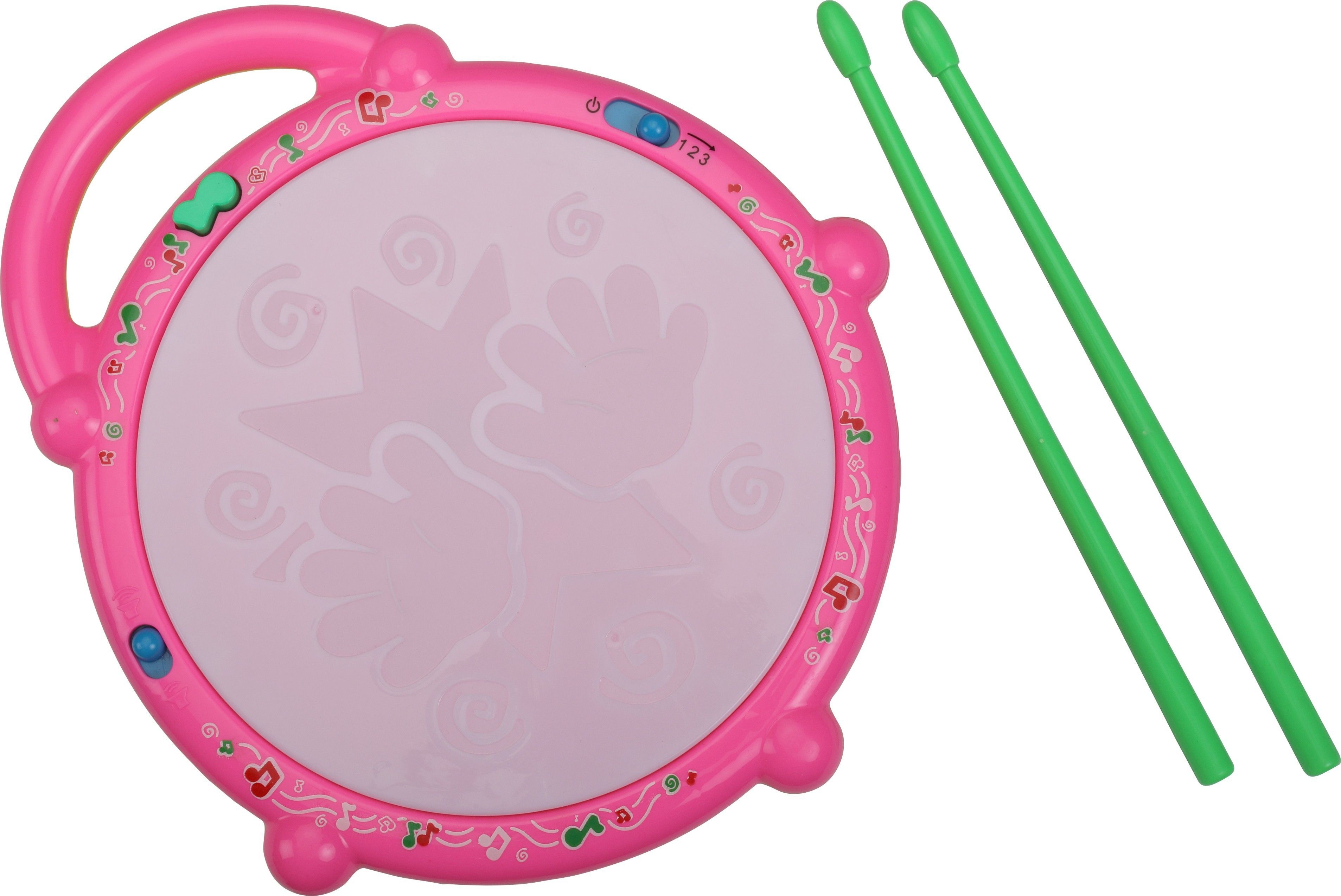 luvlap Baby Music & Light Drumwith 3D Flash Lights-picture-1