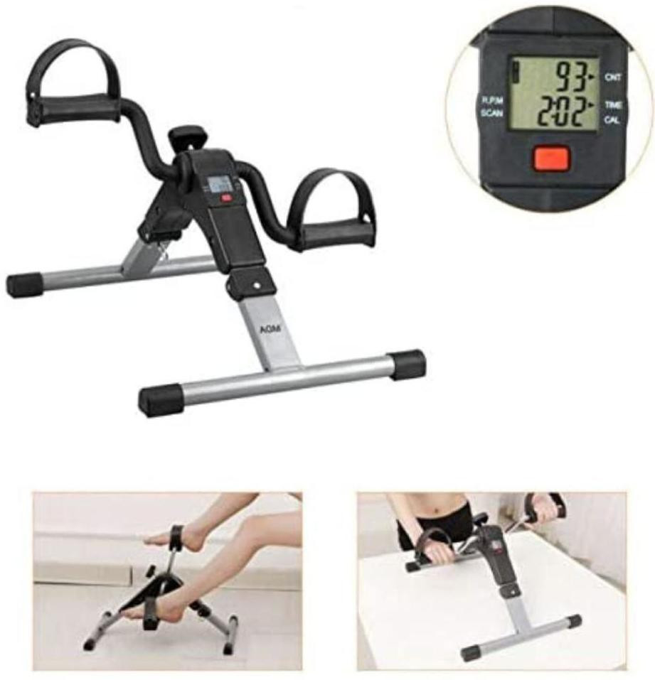 dn brothers Gym Machine Foldable Portable Mini Pedal Exercise Cycle Exerciser Bike 106 Mini Pedal Exerciser Cycle image 1