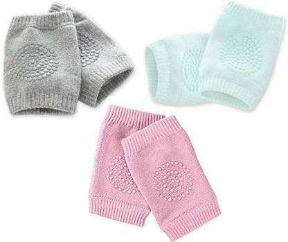 alwafli Baby Knee Pads for Kids Safety Crawling, Anti-Slip Padded Stretchable Elastic Elbow Safety Leg Warmer Knee Support Protector Unisex Baby Toddlers Knee pads Light grey,Sky blue,Pink Baby Knee Pads (Cotton Soft Breathable Comfortable Knee Cap Elbow Safety Leg Warmer Knee Support Protector) Grey, Pink, Blue Baby Knee Pads-picture-11