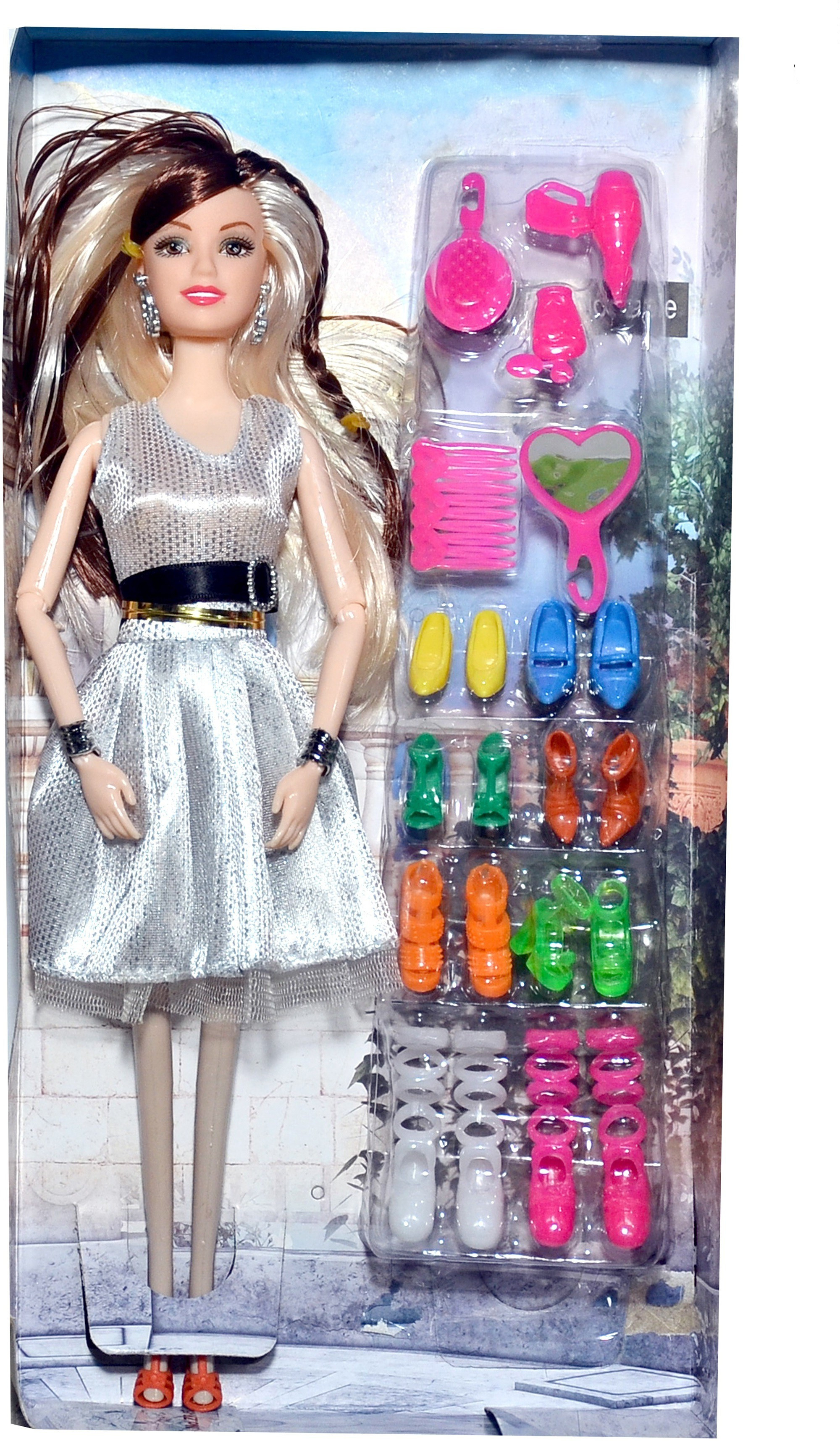 dtc New Hand Foldable Doll with Many Shoes image 1