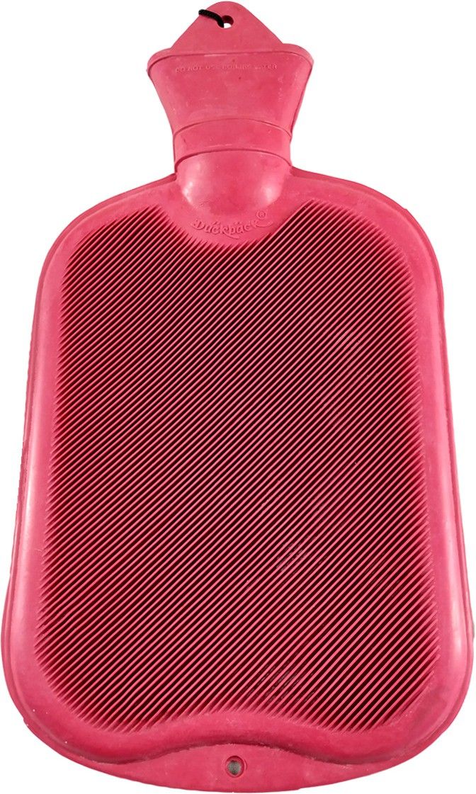 Leakproof Rubber Bottle With Brass Metal Cap One Side Ripped Non-electrical 1.5 L Hot Water Bag