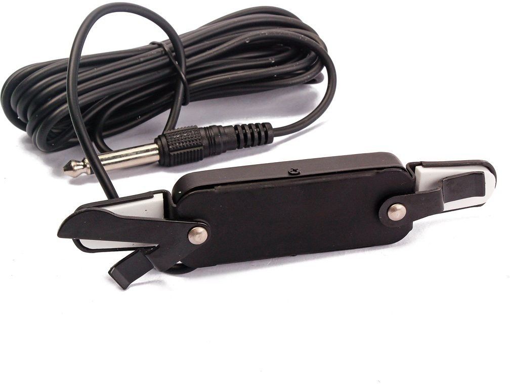 boom box Guitar Pickup Audio Transducer Amplifier 12 Hole 1/4" Connector Cable Single Angled TS Patch Cable-picture-39