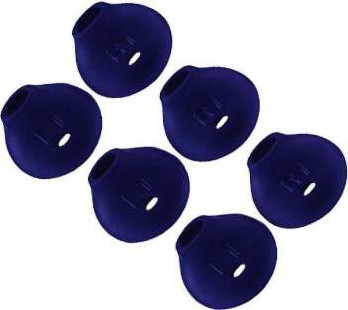 Clinch S Blue level u soft ear buds,soft silicone eartips,ear buds cover In The Ear Headphone Cushion In The Ear Headphone Cushion (Pack of 6, Blue) In The Ear Headphone Cushion