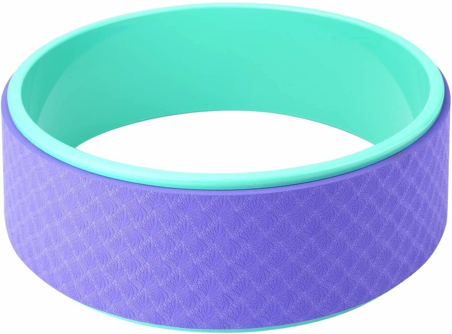 ketisa Yoga Wheel - Comfortable Flexibility - Strong, Sweat-Resistant 6 mm Thick Foam Yoga Blocks-picture-10