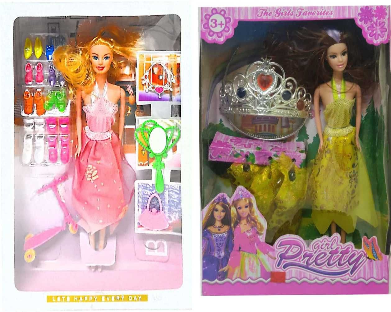 vd toy's Fashion Doll Pretty Girl With Accessories AND SHINE DOLL SPECIAL SHOES SET OUTFITS FOR 12 DOLL (Multicolor)-picture-25