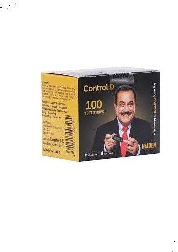 Control D control100 100 Glucometer Strips-image-32