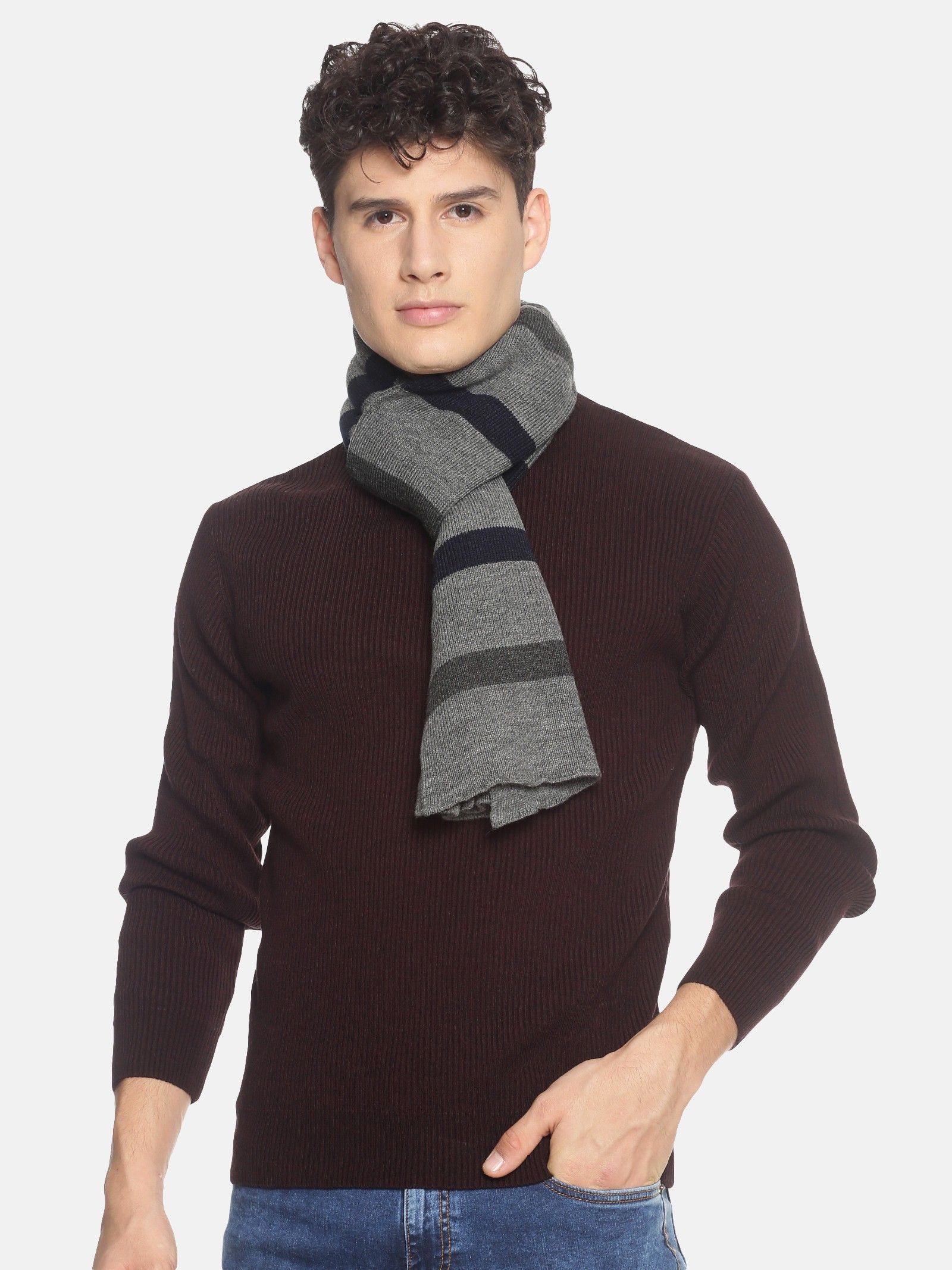 513 Striped Men Muffler-picture-12