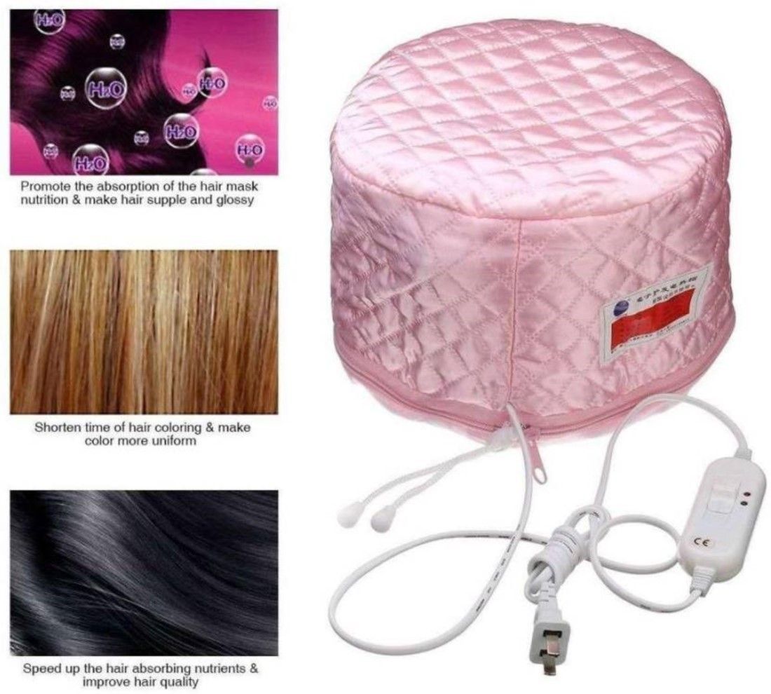 Head Spa Cap for Deep Conditioning and Oil Heats and Treatments Hair Steamer ,Hair Beauty Nourishing Steamer Thermal Treatment Head Cap For Hair Spa for Salon and Parlor Use Hair Steamer Hair Steamer Hair Steamer