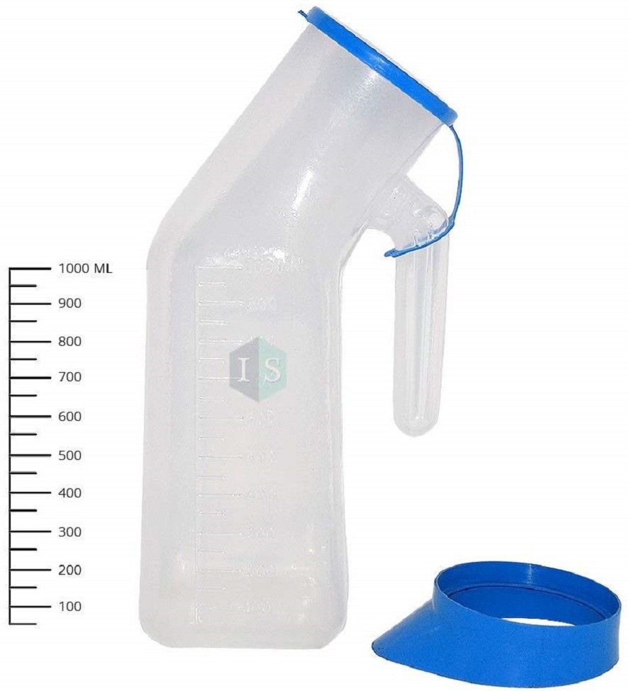 Unisex Polypropylene Autoclavable Urinal (1000 Ml) Urine Pot