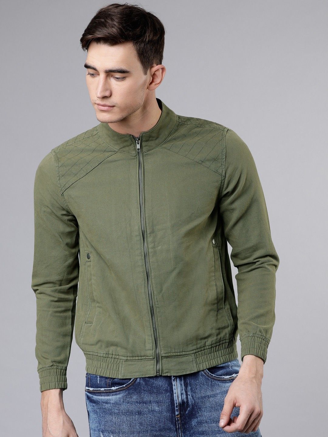 highlander Men Solid Casual Jacket-picture-37