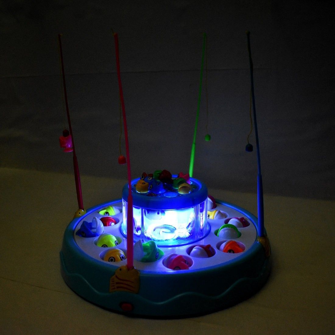 toyvala Fish Catching Game Big with 26 Fishes and 4 Pods With Music & Lights696-picture-17