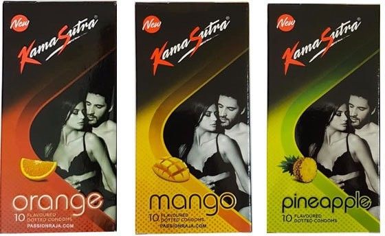 kamasutra Flavour Basket - Orange, Mango & Pineapple Passion Combo (30 Condoms) Condom-picture-17