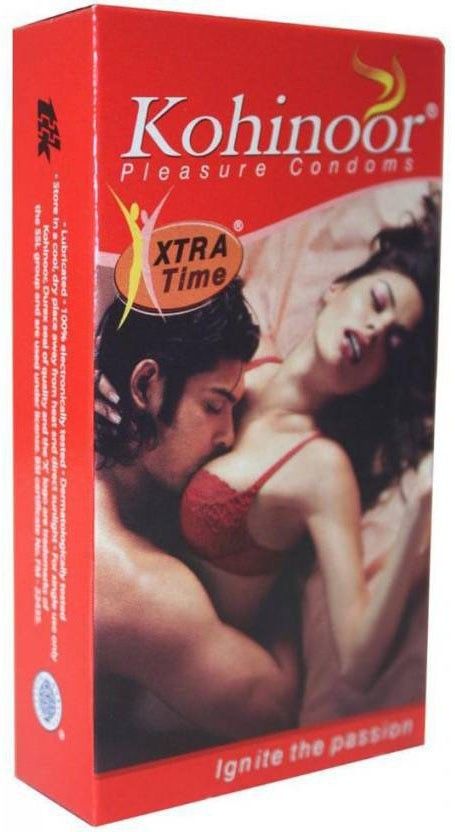 kohinoor Extra Time Pleasure honeymoon pack with (Concealed/Confidential Packaging) (10S) Condom-picture-10