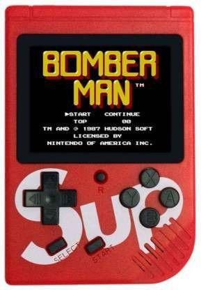 BSVR Newly 400 Games Super Mario 059 Gaming Console Portable and Best For Kids Game 8 GB with Super Mario, DR Mario, Mario, Contra, Turtles, Tank, Total 400 Games-picture-31