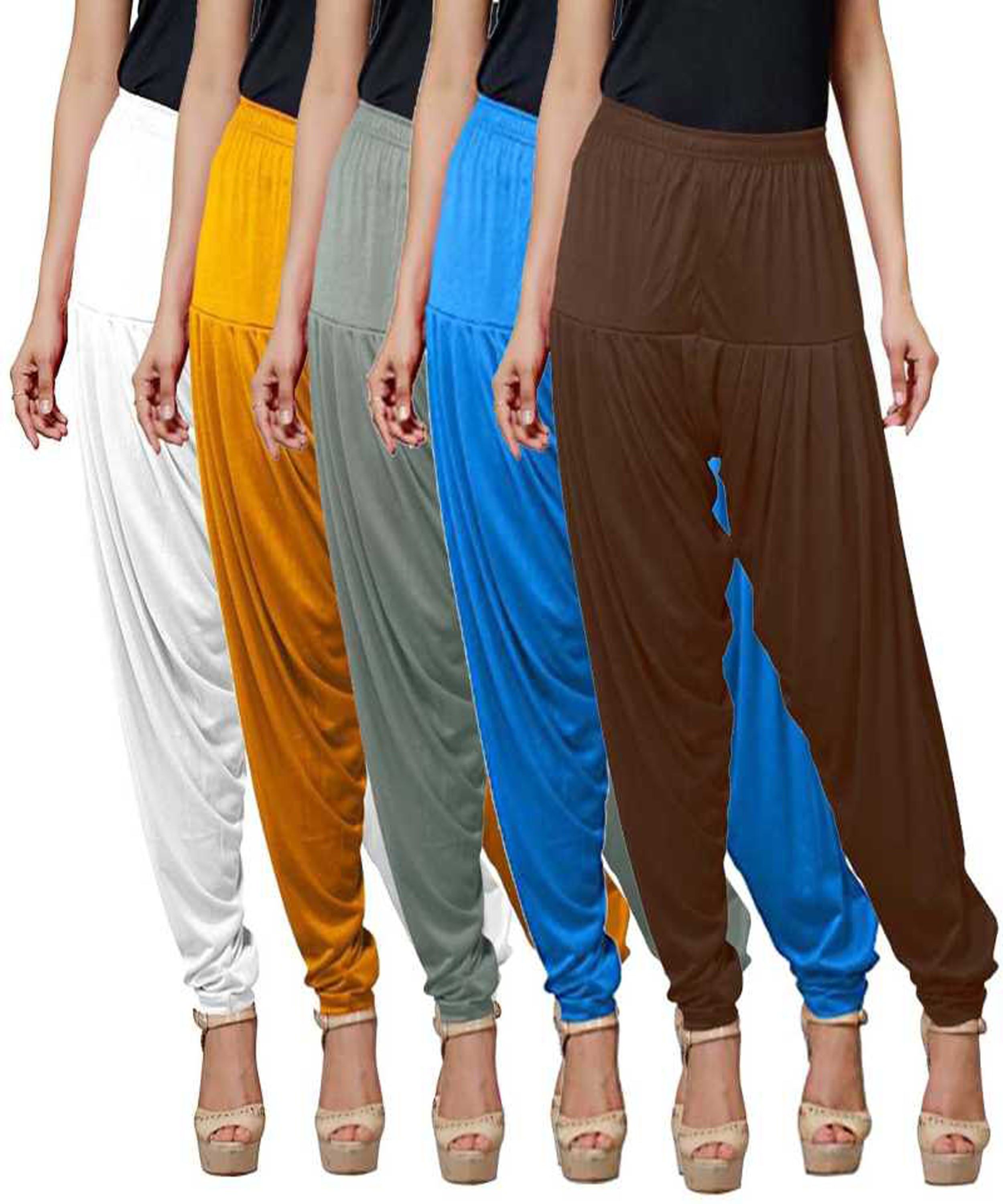 ikhlas Viscose Rayon Solid Patiala-picture-28