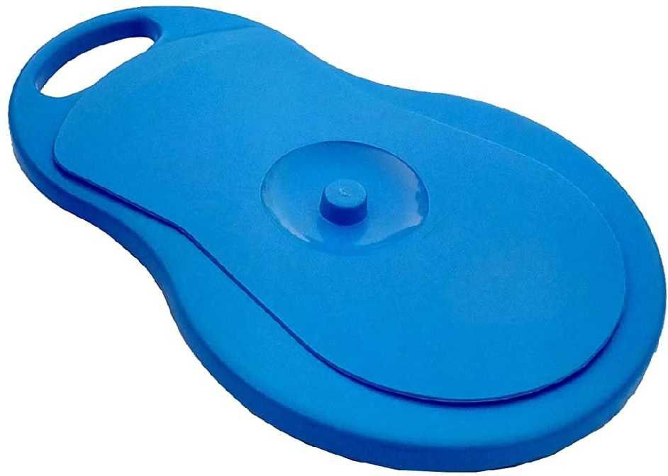 ADULT POTTY POT PLASTIC EASY TO CARRY WITH HANDLE AND LID MULTICOLOR Potty Box-image-8