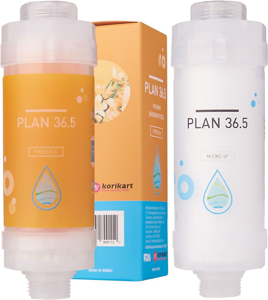 plan 36.5 Premium Vitamin C Korean Shower Filter for Bathroom Shower (Freesia+Deluxe)-picture-32