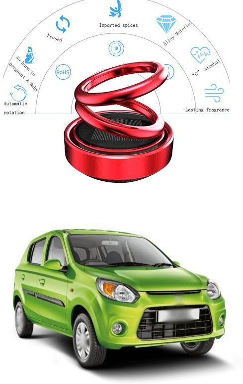 prtek Solar Energy Rotating Car Perfume with Long Lasting Organic Fragrance, Feel-Good Premium Car Air freshener a71 Solar Energy Rotating Car Perfume with Long Lasting Organic Fragrance, Feel-Good Premium Car Air freshener a71 Air Purifier-picture-20