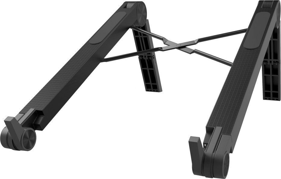 Portronics POR-1118 My Buddy Lite Plus Steel, Plastic Desk Stand Laptop Stand with Adjustable Height Compatible with Universal Laptops-image-13