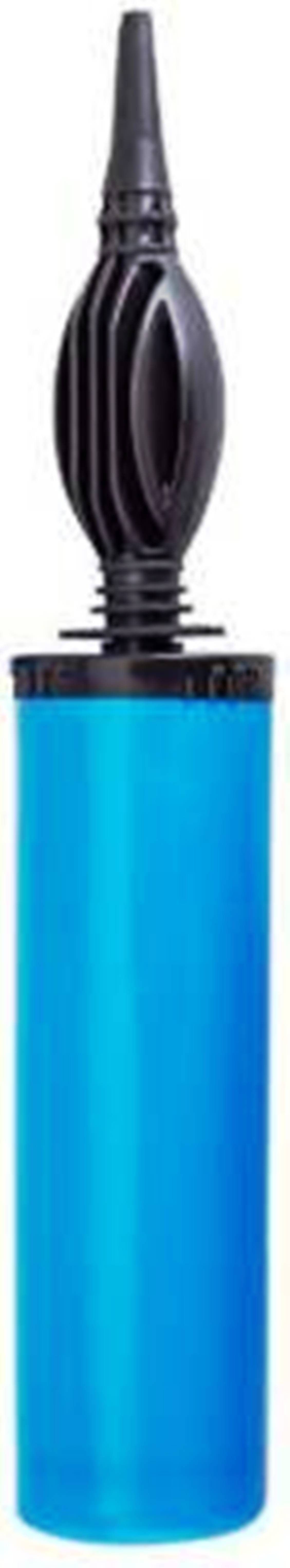 Manual Balloon Blower Inflator Air Pump Balloon Pump-Blue Balloon Pump