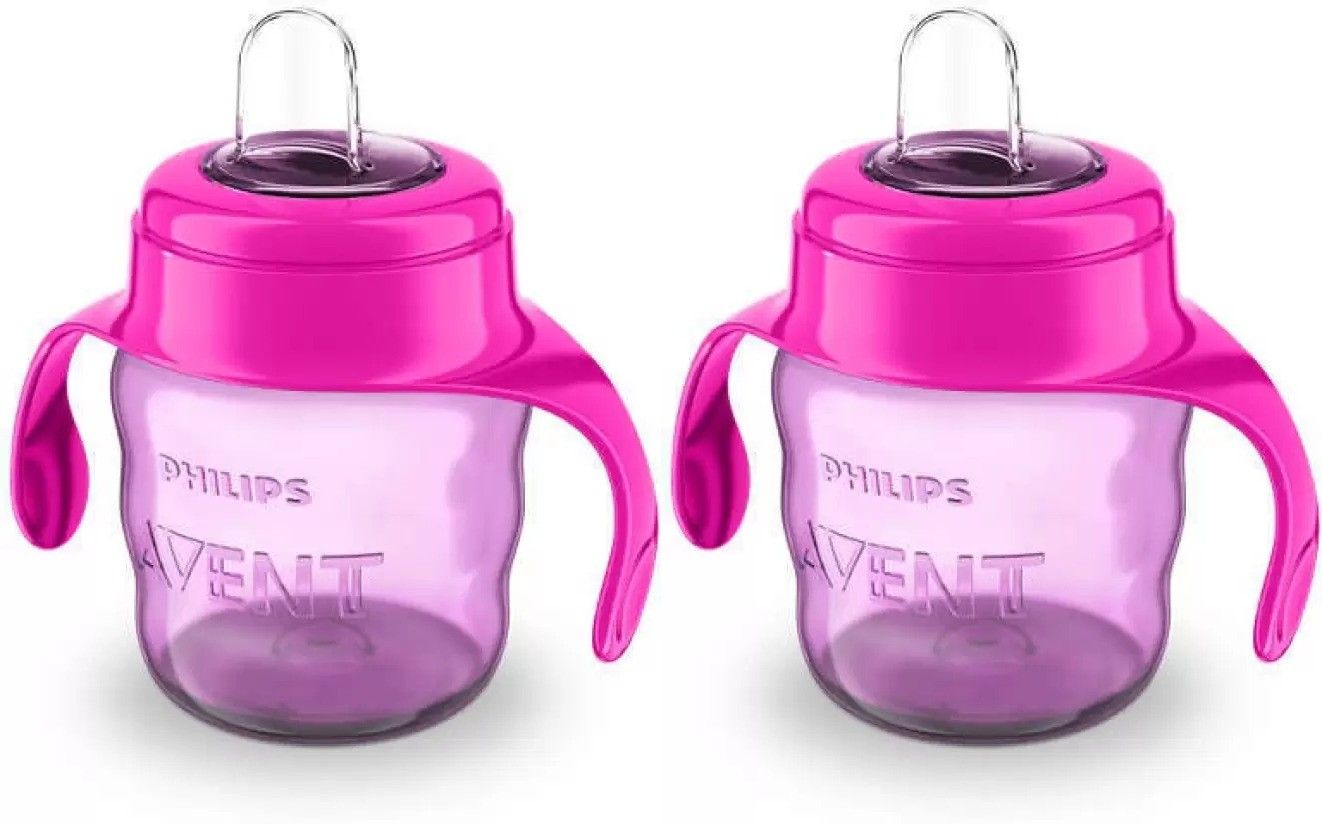 Avent Toddler Spout Cup With Twin Handle Pack of 2 pcs-image-12