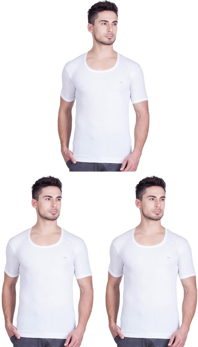 lux cozi Pack of 3 Men Vest-picture-17